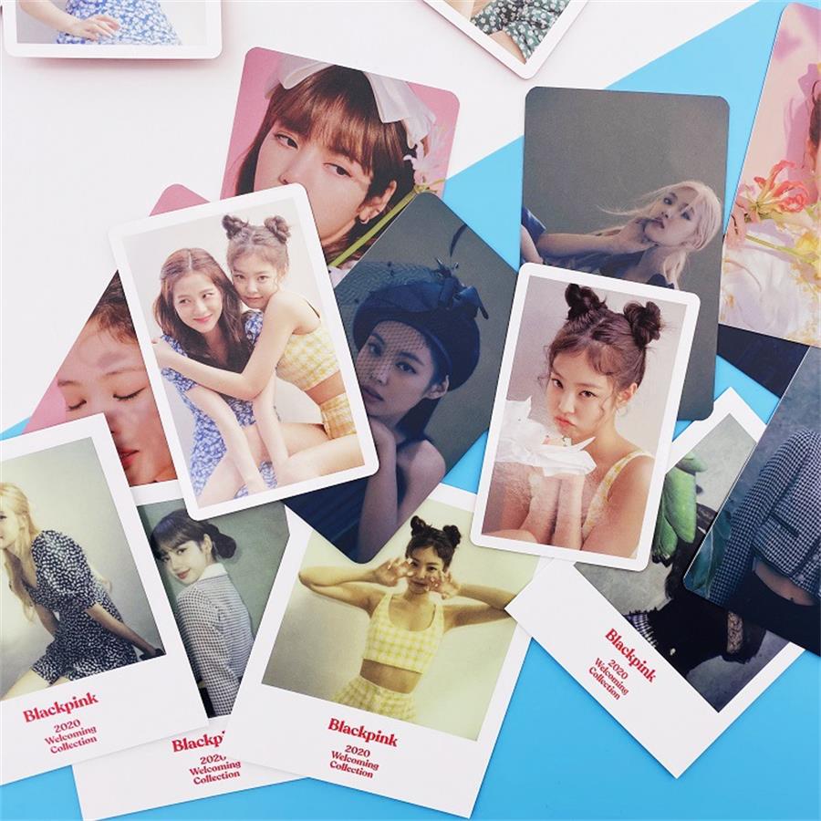 Kpop BLACKPINK 2020 Polaroid Lomo Photocard Set HD Photograph Cards