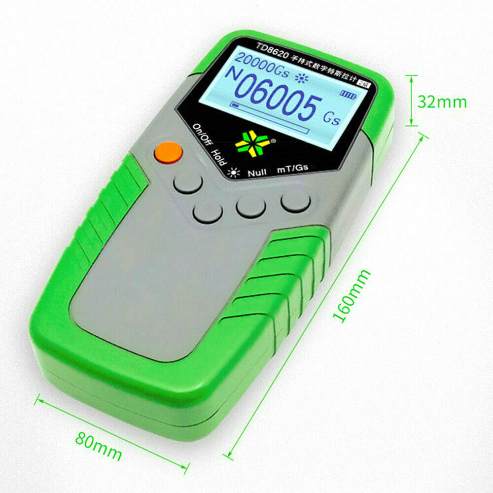 Handheld Tesla Meter Teslameter Gauss Meter Surface Magnetic Field