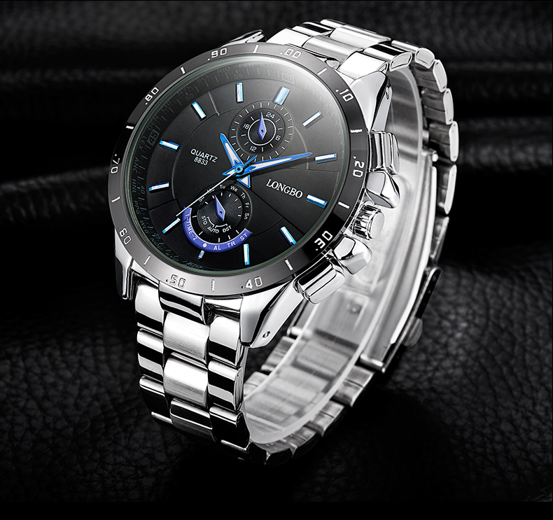 waterproof metal watch