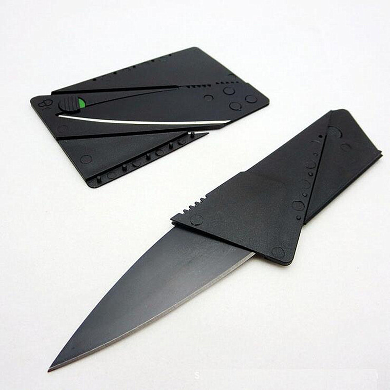Cardsharp Credit Card Folding Razor Sharp Wallet Knife Survival Tool