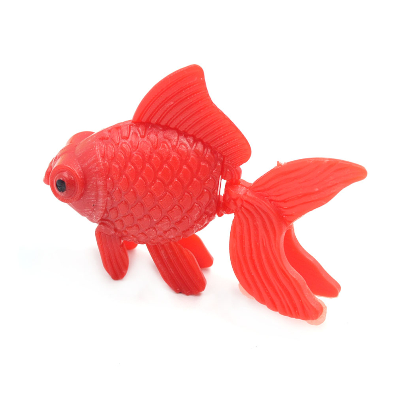 5 Pcs Artficial Swimming Fake Goldfish Aquarium Decor Cute Fish Tank