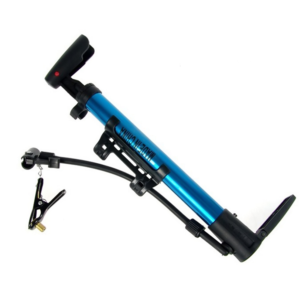 Alloy Portable Bicycle Bike Air Pump w/ Holder Frame Tyre Mountain Road Portable eBay