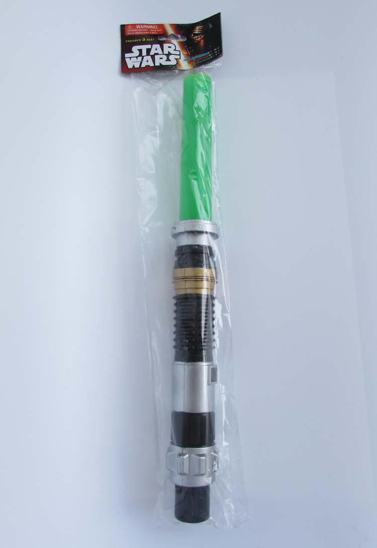 Toy Kids Gift Star Wars Blade Prop Light & Sound FX Green Electronic Lightsaber eBay