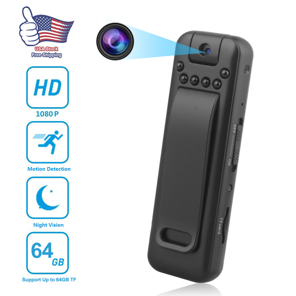 P Usb Mini Wireless Hidden Camera Hd Motion Video Recorder Night