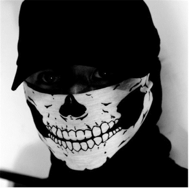 new halloween skeleton skull face mask biker outdoor cycling costume cosplay - Halloween Skeleton Head new halloween skeleton skull face mask biker outdoor cycling costume cosplay - Halloween Skeleton Head