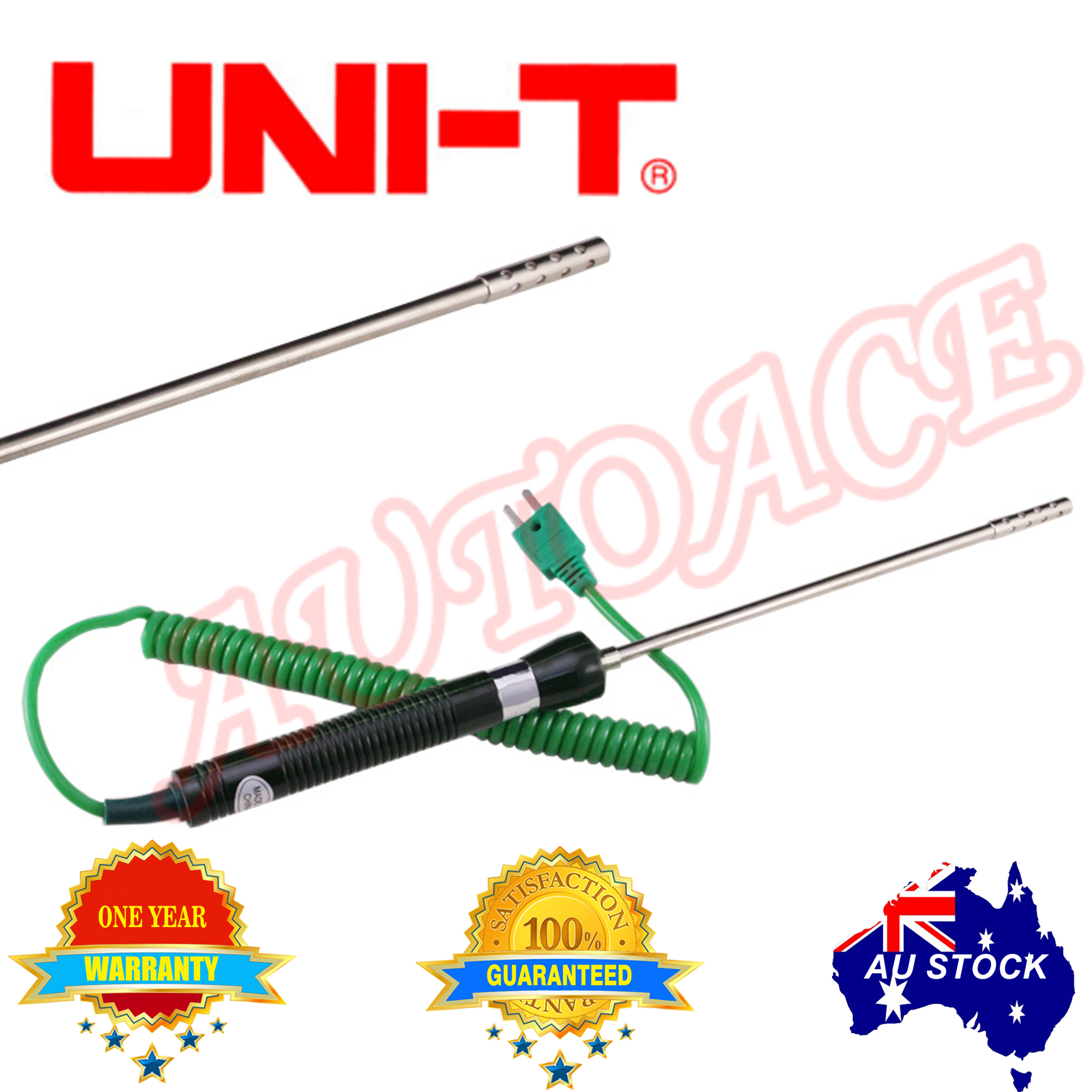 UNI-T thermocouple Solid Surface Temperature Sensor UT-T07 Air Metal Can cooker 