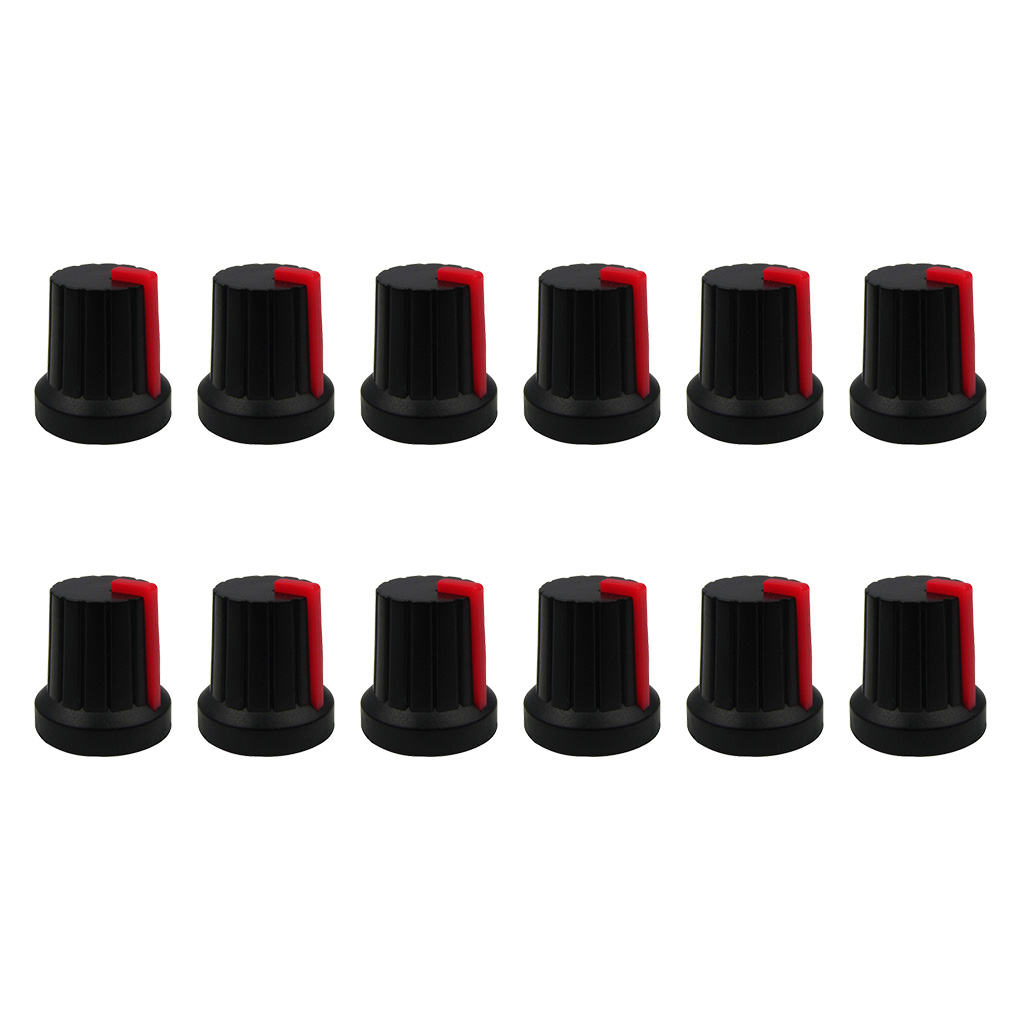 New 12PCS Guitar Bass Amplifier Knobs DShaft Amp Control Knobs with
