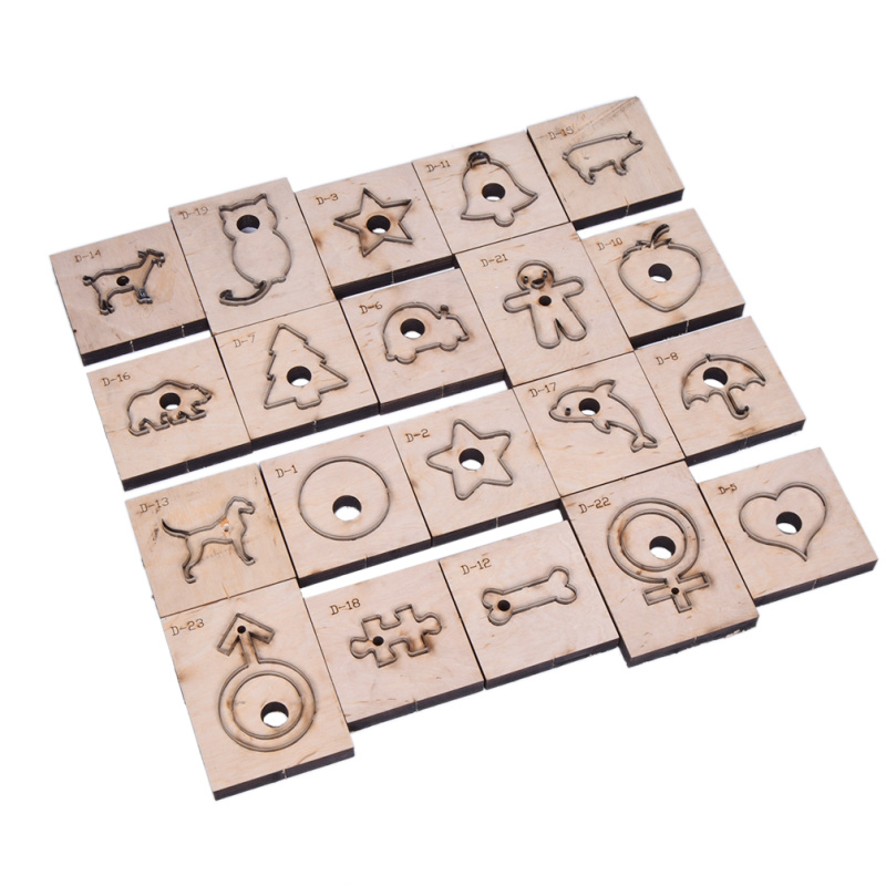 Diy Leather Craft Clicker Die Punch Cutting Animals Geometric Template Tool Ebay Leather Cutting Templates