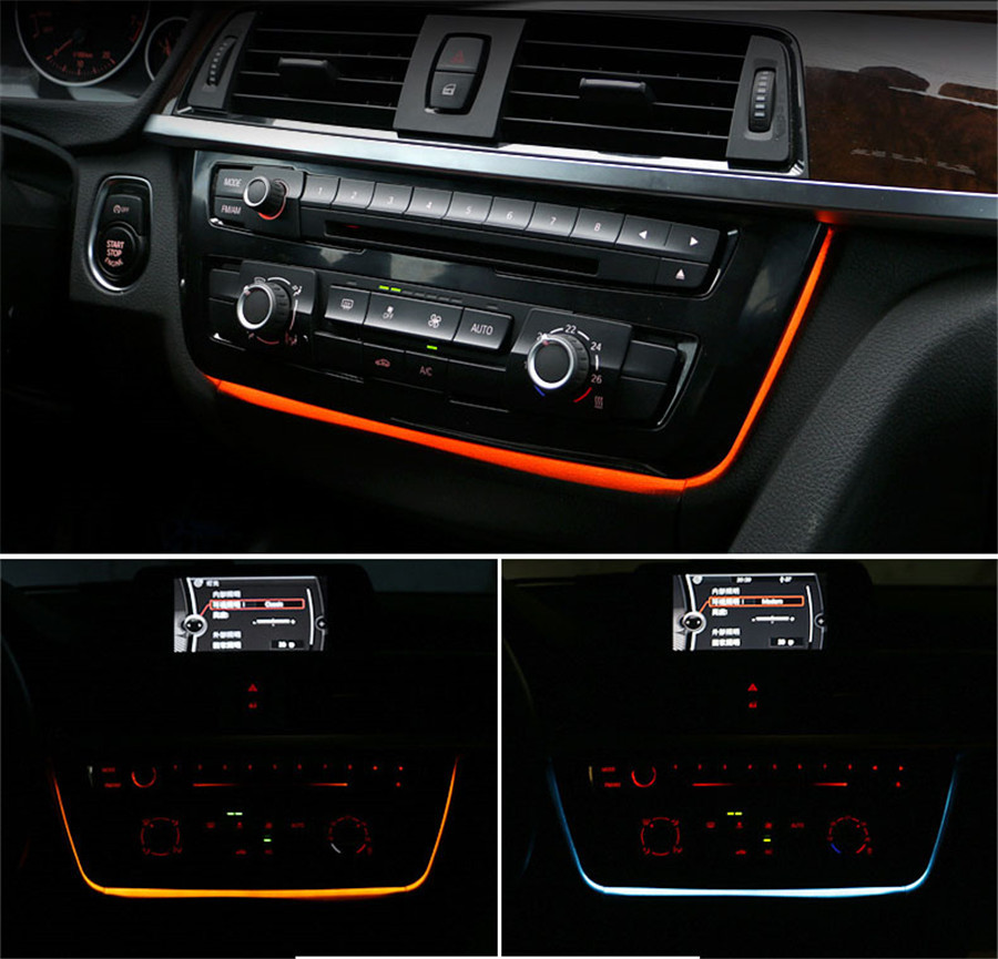 LED Ambient Lights for BMW F30 / F31 Interior Door Panel Decor Trims