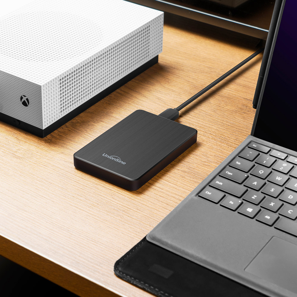 Kesu Disque Dur Externe Ultra Fin 750 Go 6,3 Cm USB 3.0 Pour PC