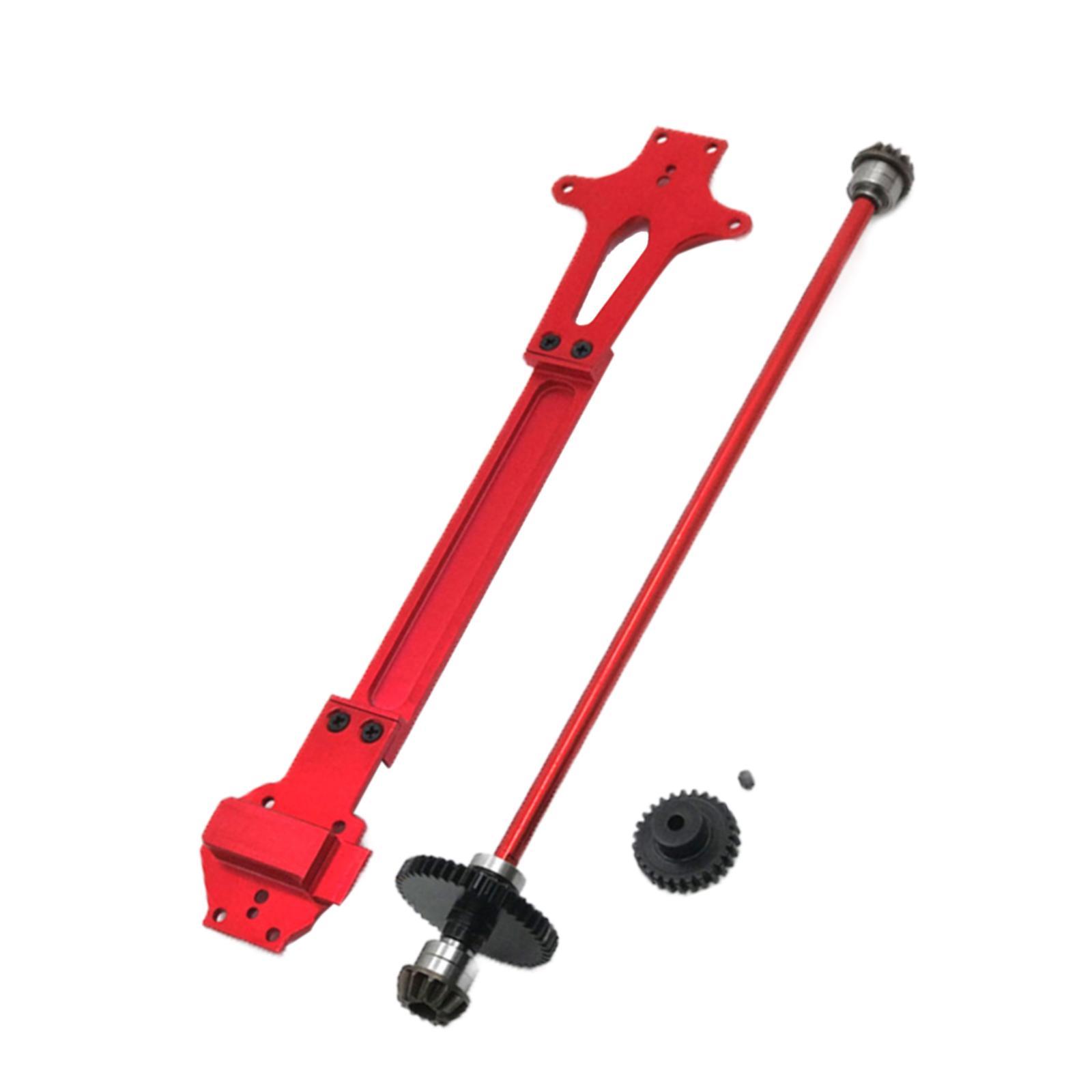 Red Second Floor Board+Gear Motor Kit For Wltoys 124016 124019 1