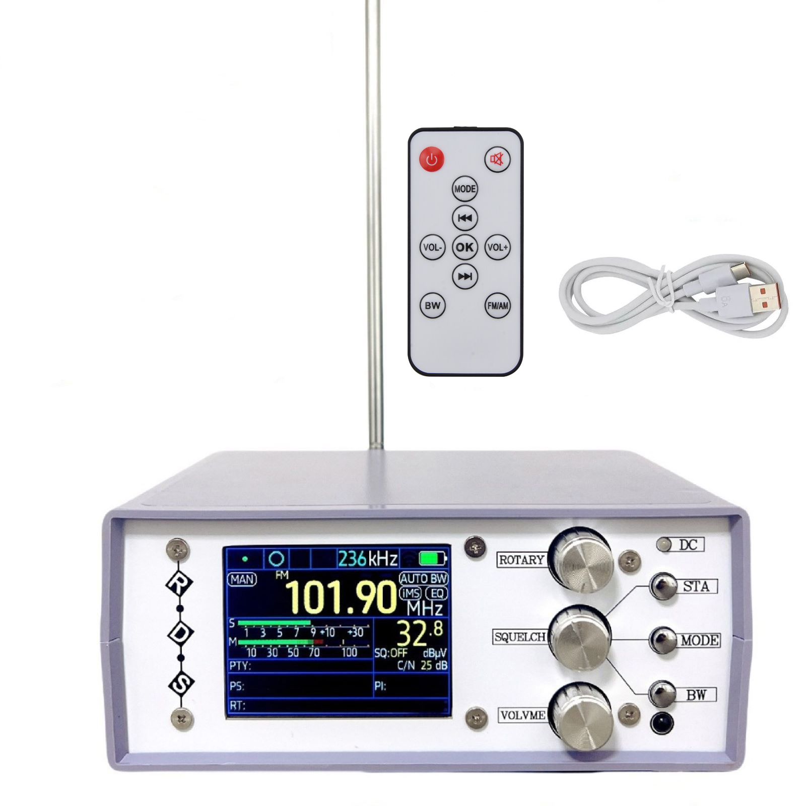 TEF6686 RX260 Desktop Stereo Radio High Sensitivity Produktbild-Vorschau 6
