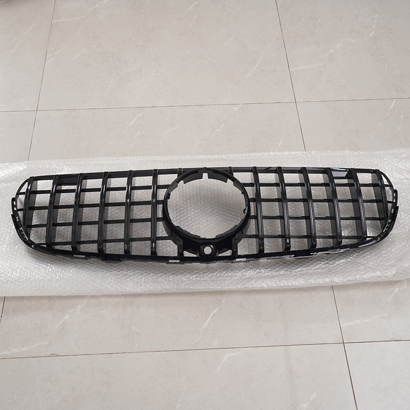GT Style For Mercedes Benz GLC Class X253 2015-2019 GLC250 300 350 GLC43 AMG Car Front Inlet Mesh Bumper Grille Grid Grill Refit - 34