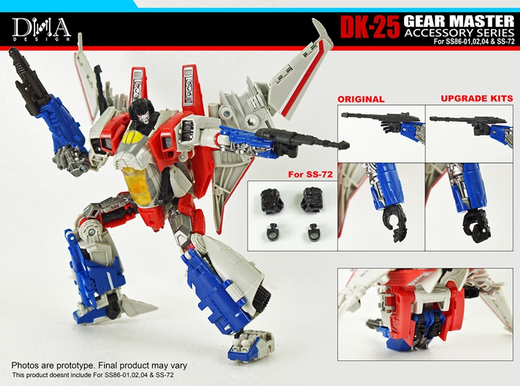 New DNA DK-25 Upgrade Kit For SS86 Jazz Hot Rod Kup SS72