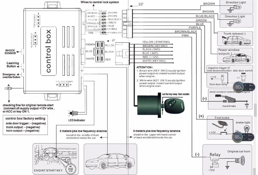 Security alarm auto security system схема подключения