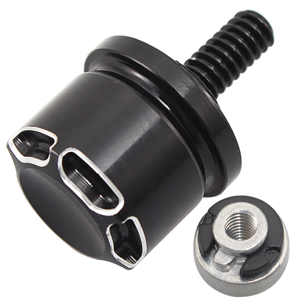 Black Rear Fender Edge Cut Seat Bolt Mounting Seat Nut Kits For Harley