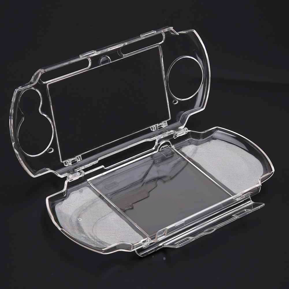 Clear Crystal Console Hard Cover Protective Flip Case for Sony PSP