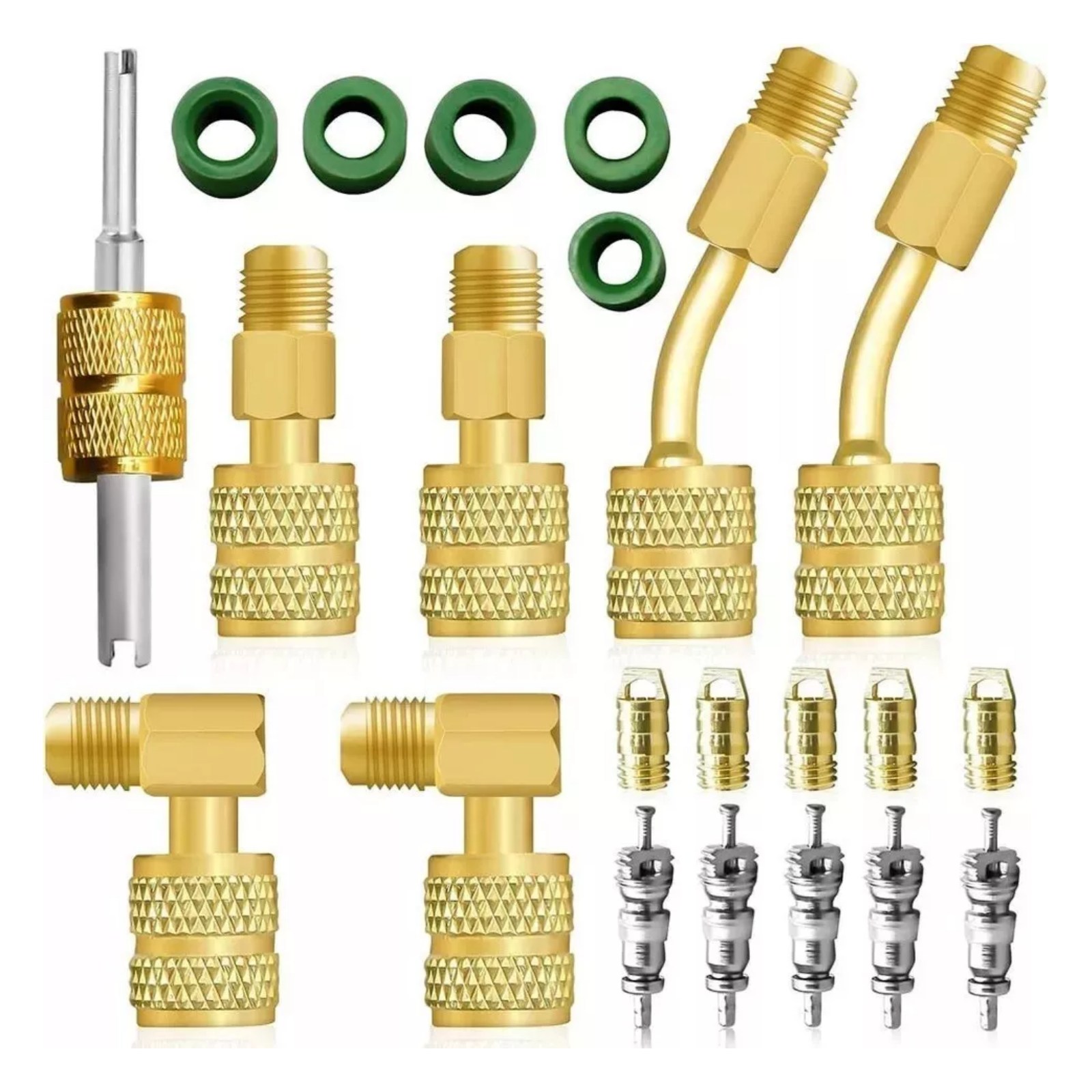 R410A Adapter Kit Mini Split Adapter 5/16 To 1/4 Coupler R410A