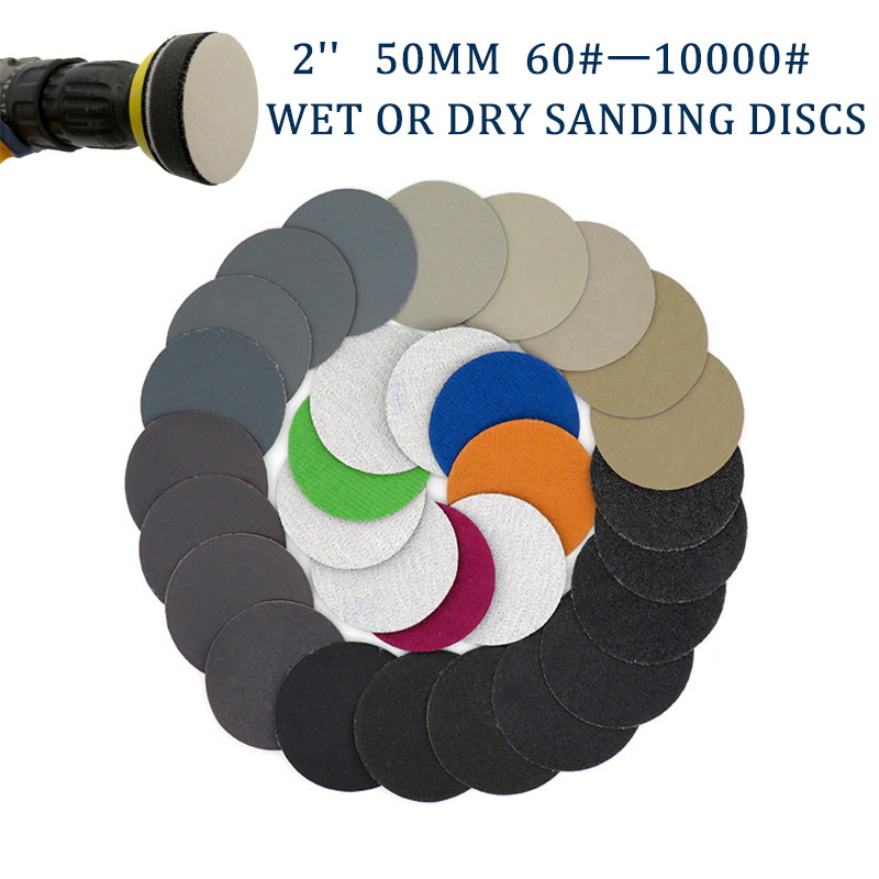 9 pouces Dia 150 Grits 8 Trou Crochet et Boucle de ponçage disque de polissage pad 10pcs