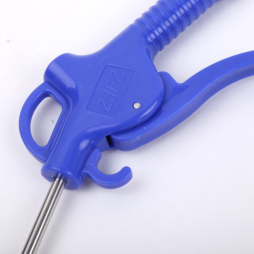 Air Blow Gun 4" NPT Angle Duster 1/2" Rubber Tip tool Nozzle Pistol