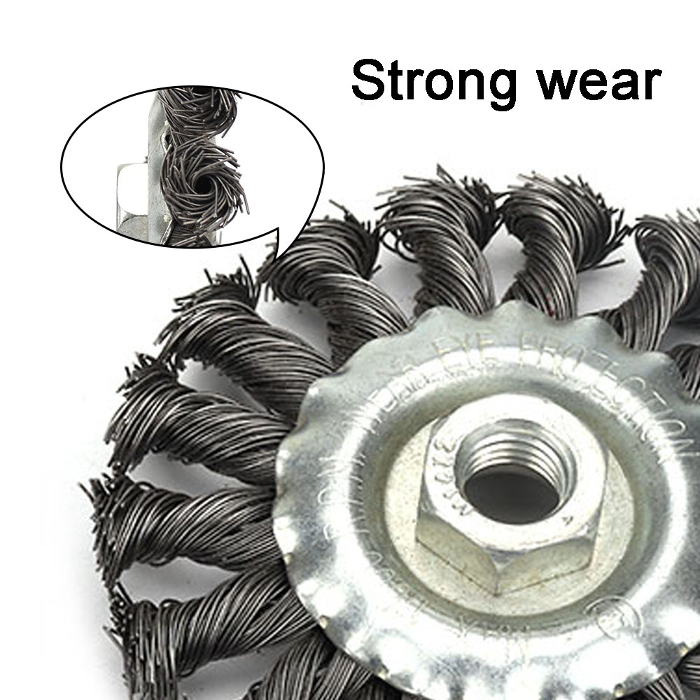 6 Pack Wire Wheel Brush For 4 12 Angle Grinder , 4 Curacao - View #2