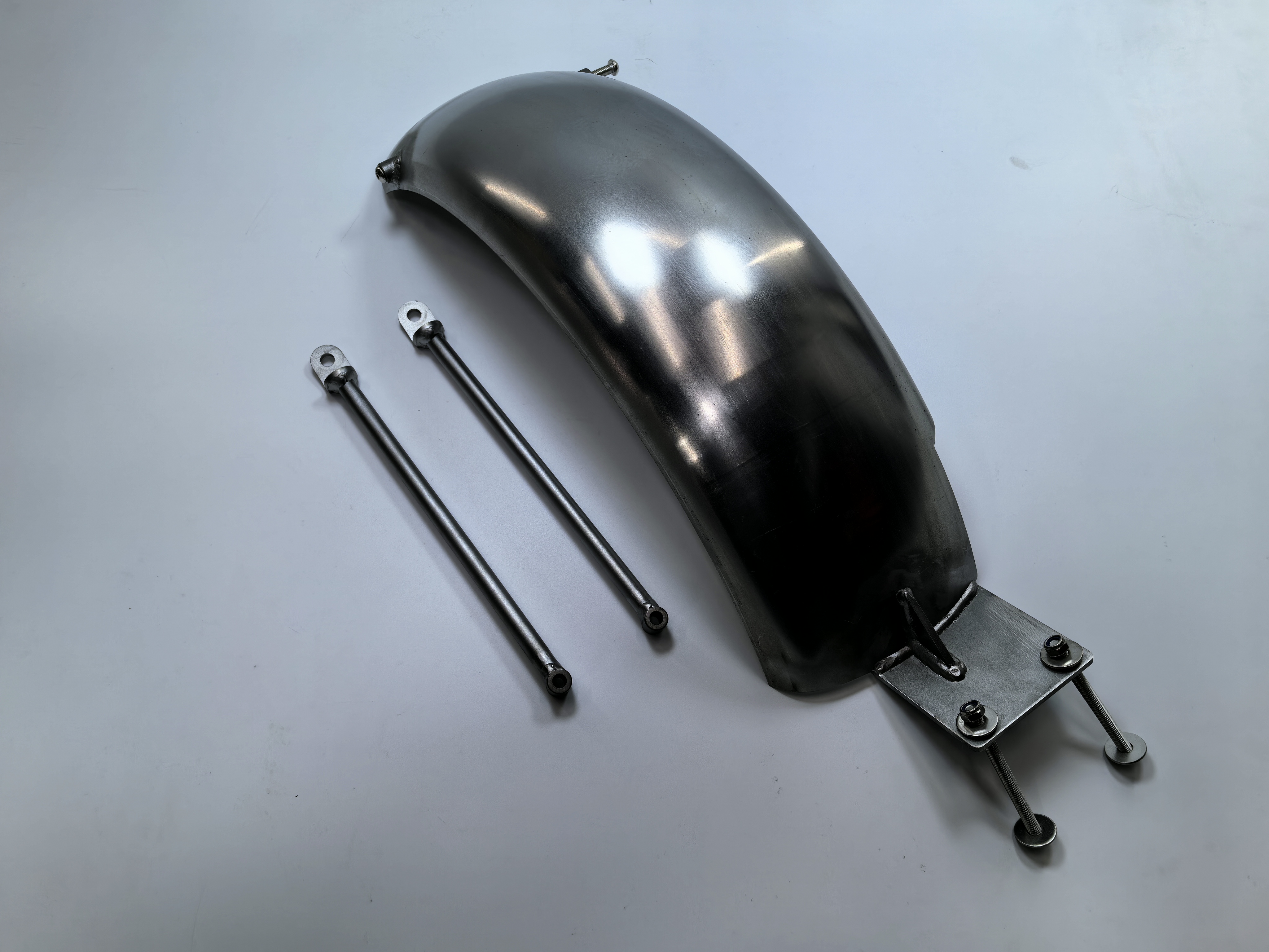 Honda Shadow 400 750 Motorcycle Rear Fender Plate Cover W/ Bracket