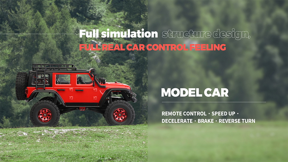 WLtoys 184021 Rc Car 4WD Electric Off-Road Climbing Car 1:18