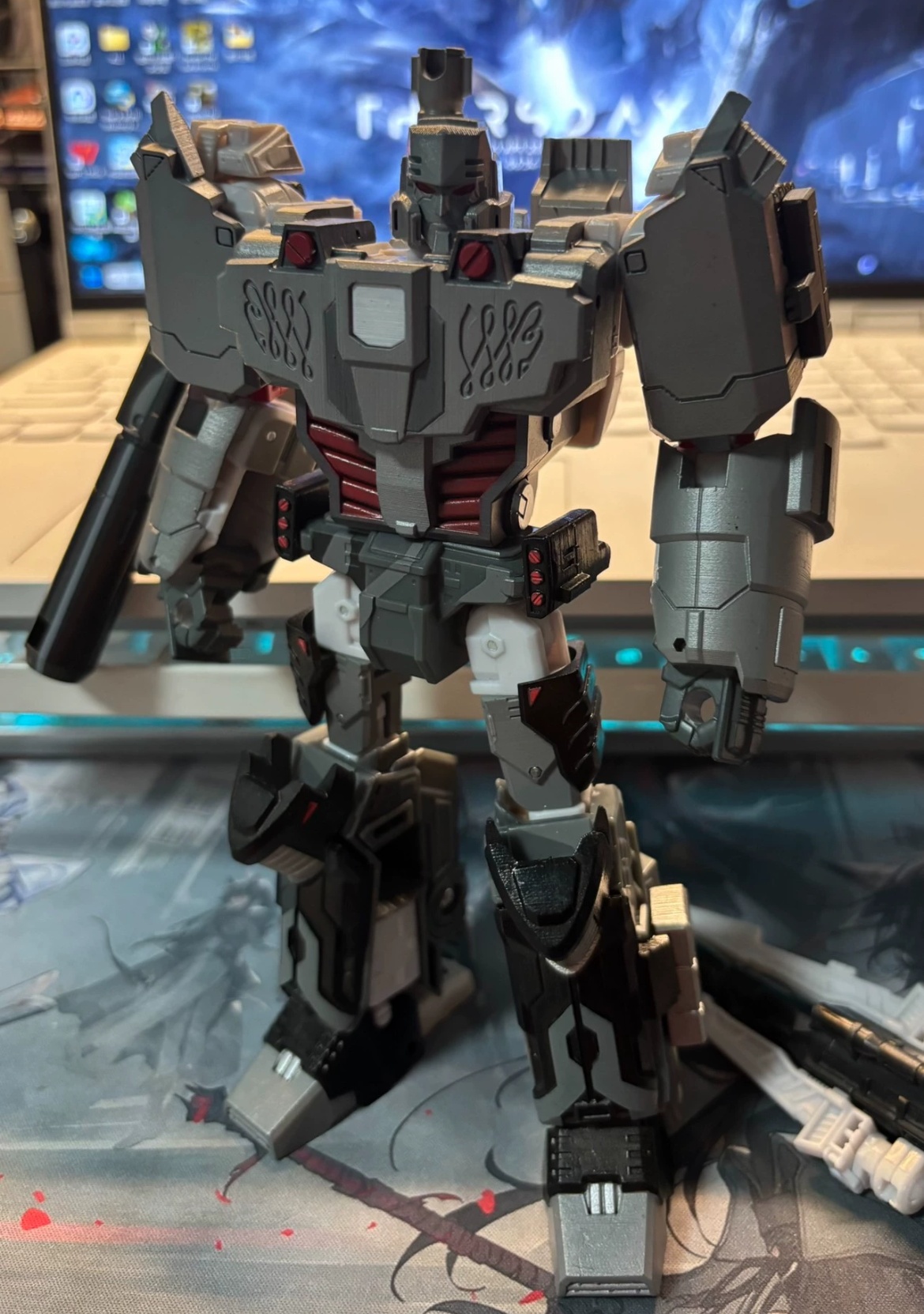 3D DIY Upgrade Kit IDW Mtmte Armor Head For Siege Megatank