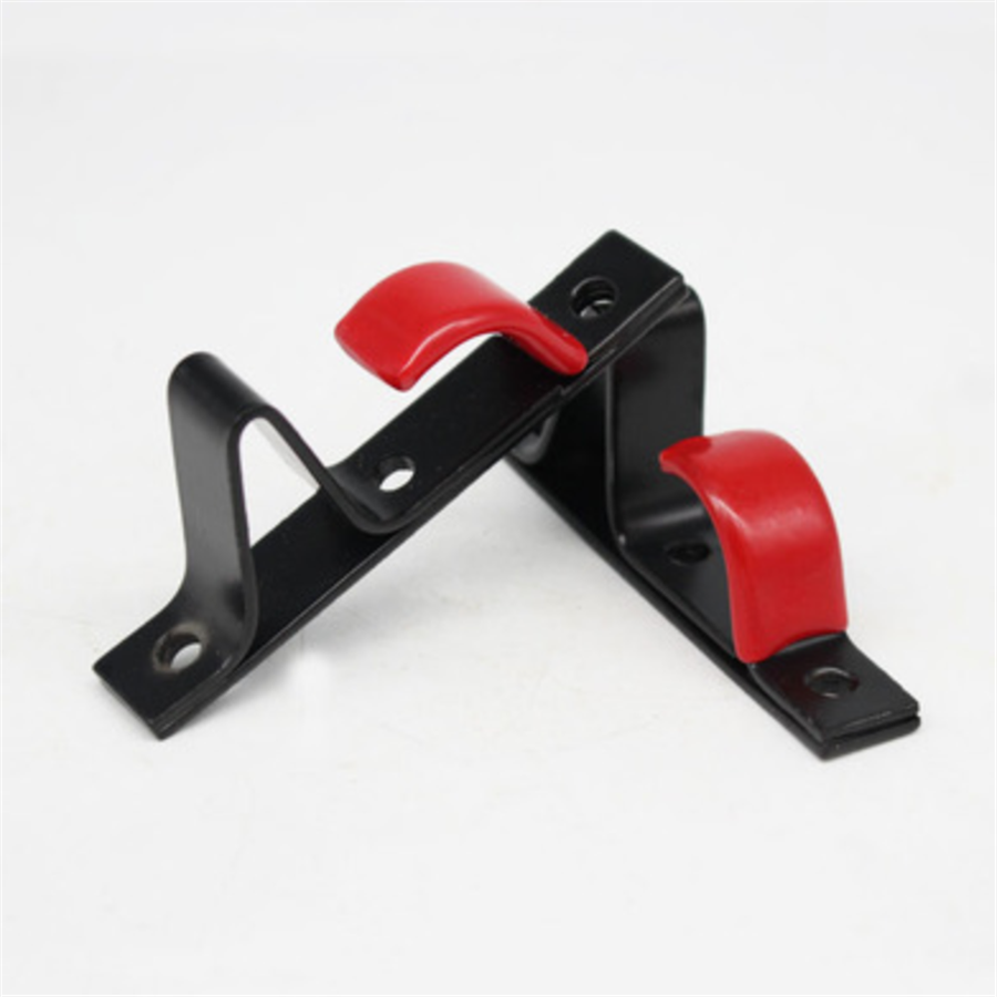 6 X Universal Black+Red Car SUV Wheel Rim Hub Display Wall Mounted