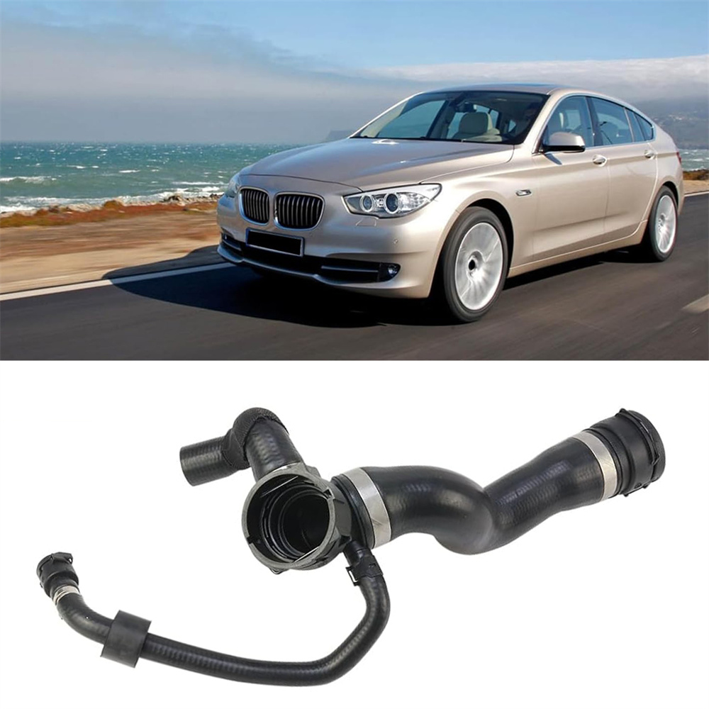 1x Black Radiator Coolant Hose 17127580957 SK121363 For BMW