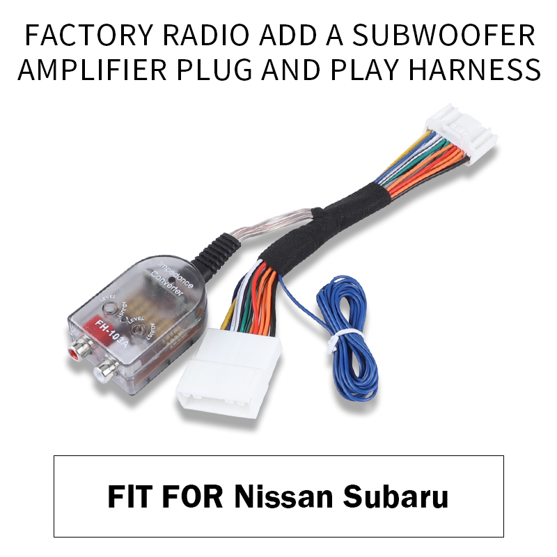 Arnés Adaptador Para Subwoofer/amplificador Estéreo (Nissan, Infiniti, Subaru)