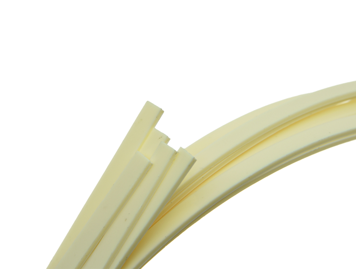 5pcs Ivory Guitar Binding Purfling Strips ABS Guitar Binding Strip 1650