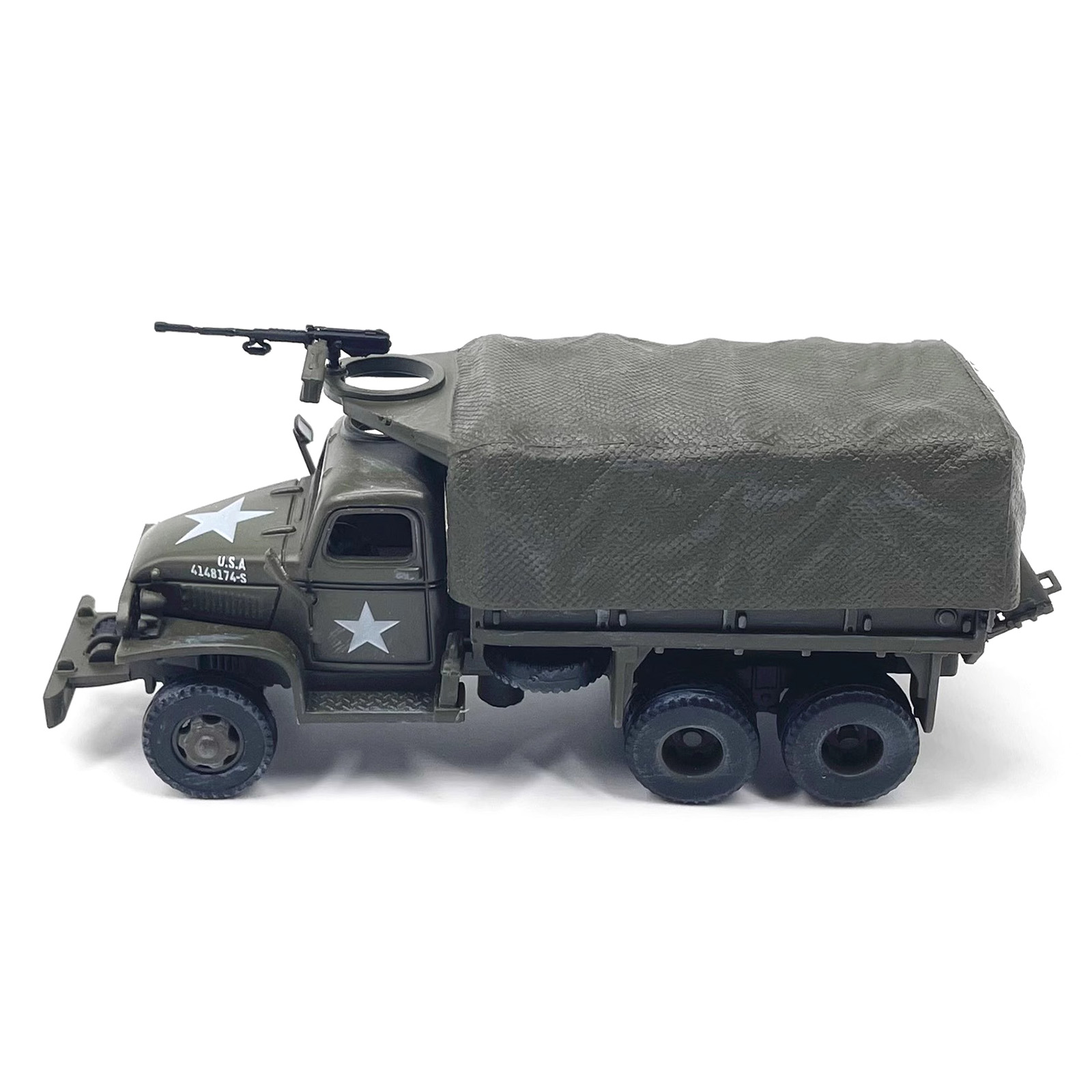 1/72 Scale WWII US Army GMC CCKW 353 Truck Military Simulation