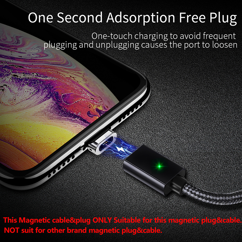 Magnetisches Typ C-Kabel Schnellladegerät Micro USB Ladedaten für Samsung Xiaomi_voghion.com