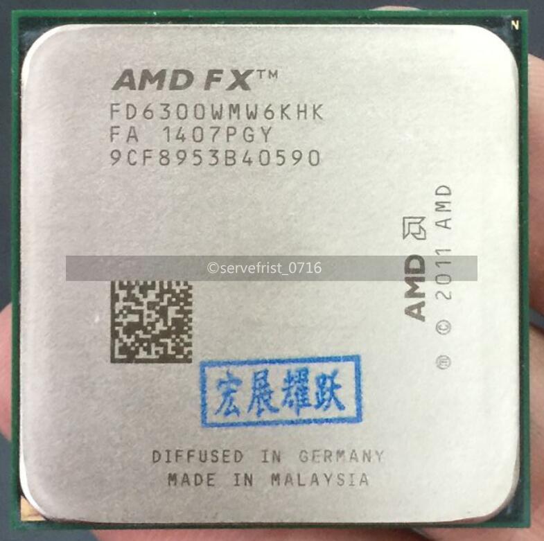 Amd Fx Series Fx6300 3 5ghz Six Core Cpu Processor Fx 6300 Fd6300wmw6khk 95w Socket Am3 Cpu Processors Electronics