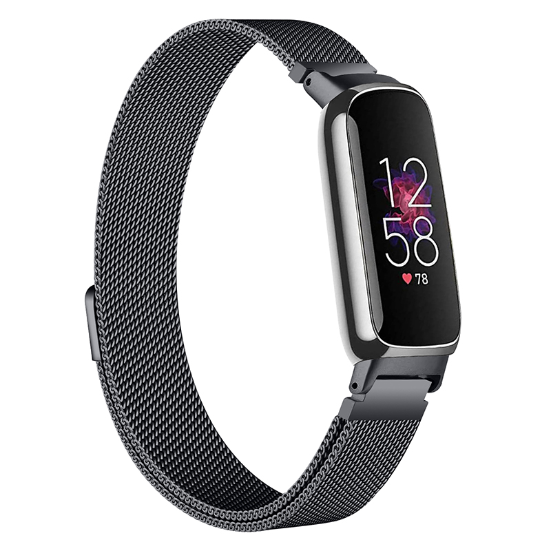 Cinturino In Metallo Magnetico Per Fitbit Inspire 3 - Acciaio Inox Traspirante (Nero, Argento, Oro Rosa, Ecc.)