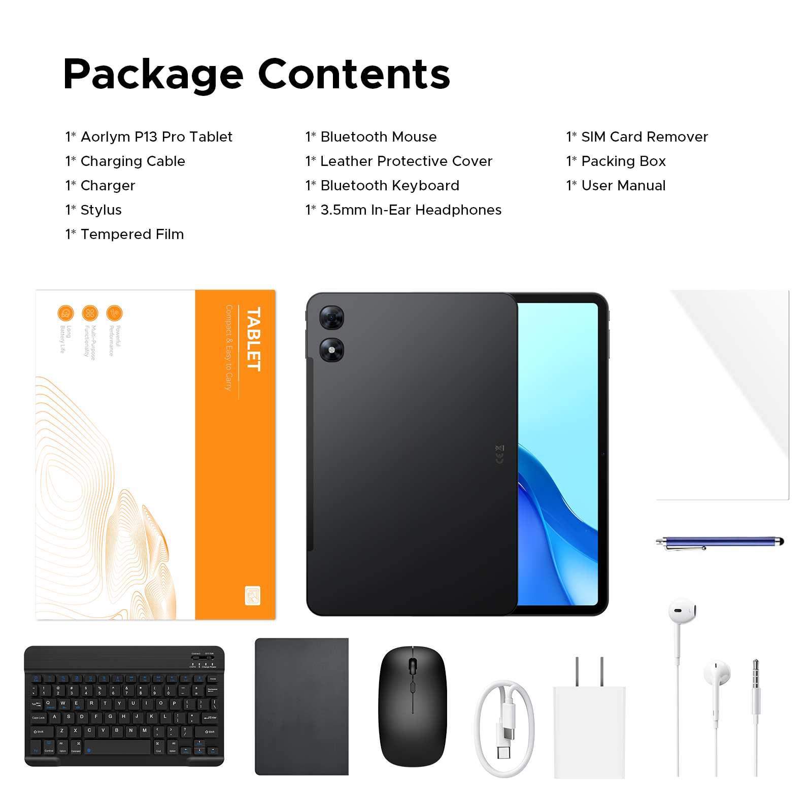 AORLYM P13PRO Android 16 13.4