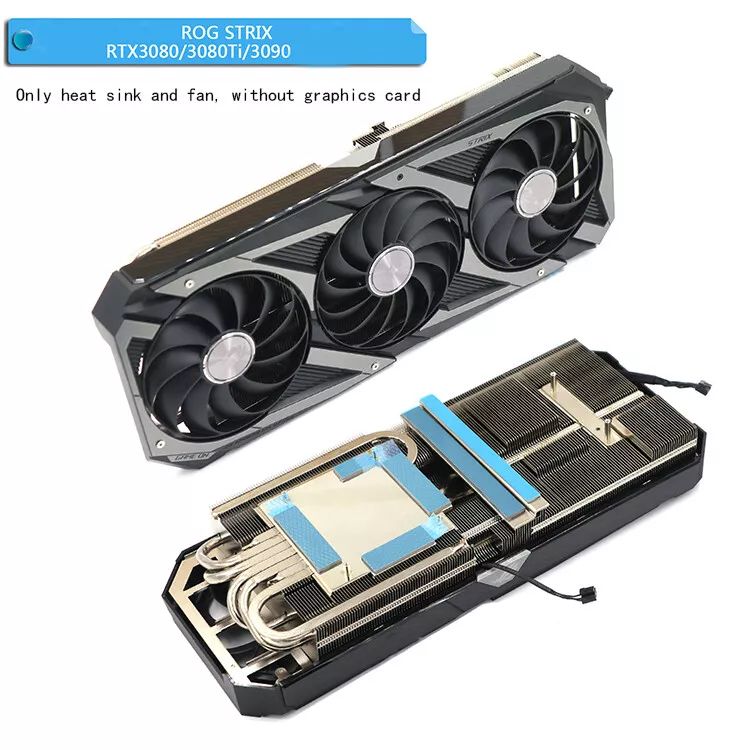 RTX3090 For ASUS Graphics Card Cooler with Fan RTX3080Ti ROG STRIX