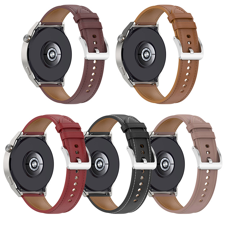 For Huawei watch GT3 pro Replacement 22mm 20mm Leather Watch Strap