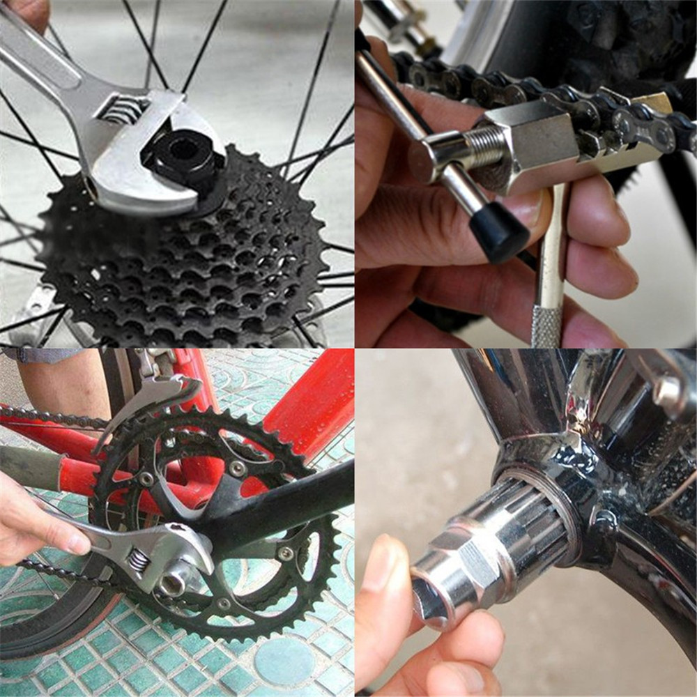 Carbon Steel Bike Bicycle Cycle Crank Wheel Puller Mountain Crank Puller Pedal D