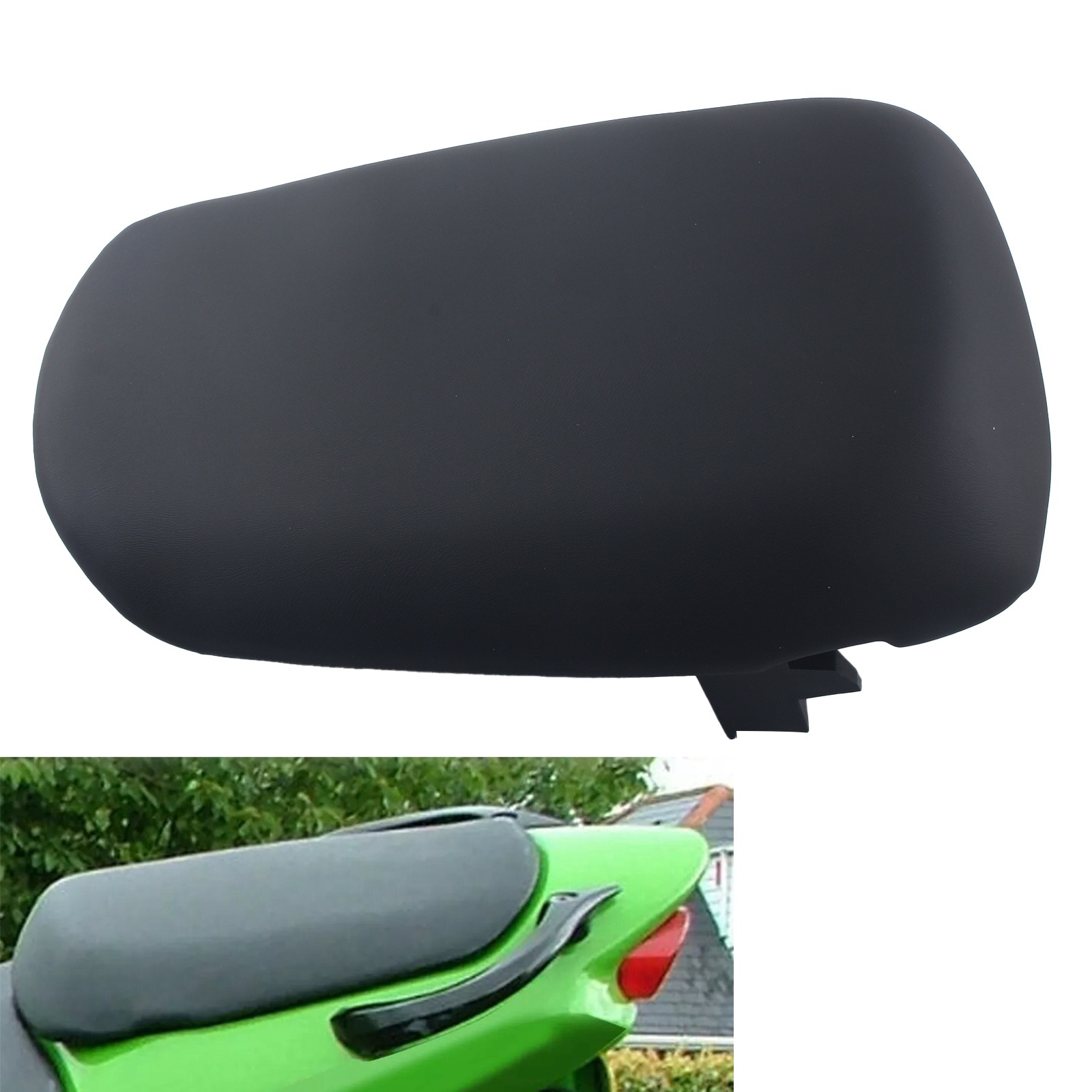 Rear Passenger Seat Pillion Black Fit For Kawasaki Ninja ZX9R ZX