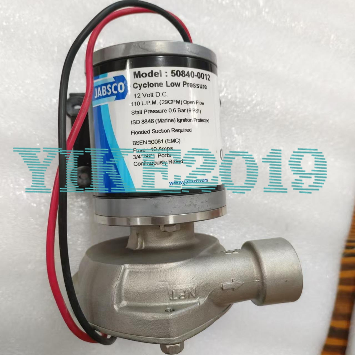 【じゃこ】 FOR JABSCO 50840-0012 diaphragm pump 12V 10A electric water pump