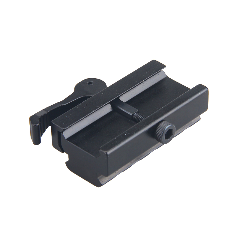 Black Quick Release Scope Riser Mount Adapter 5 Slots For 20mm ...