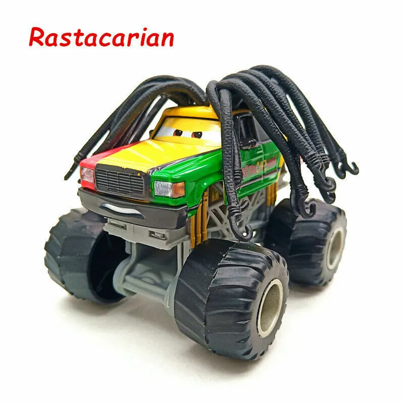 Disney Pixar Cars Toon Rasta Carian Monster Truck Diecast Model