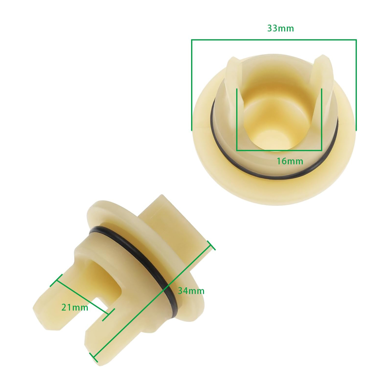 Kupplung Für Fleischwolf Bosch Siemens - Ersatzteil 00418076 2 Stück