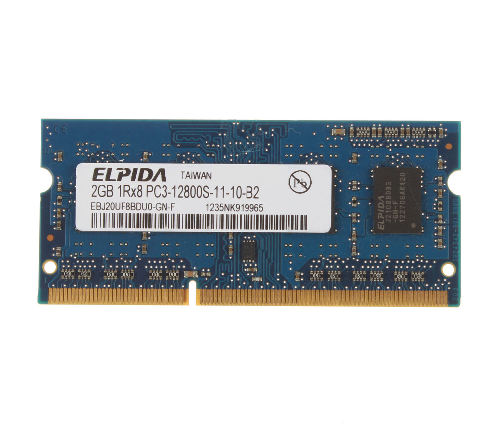 PCパーツ ELPIDA 8GB Memory Ram PC3-12800S-11-10-F3 1600MHZ 204pins SO-DIMM Elpida 8GB Memory Ram PC3-12800S-11-10-F3 1600MHZ 204pins SO