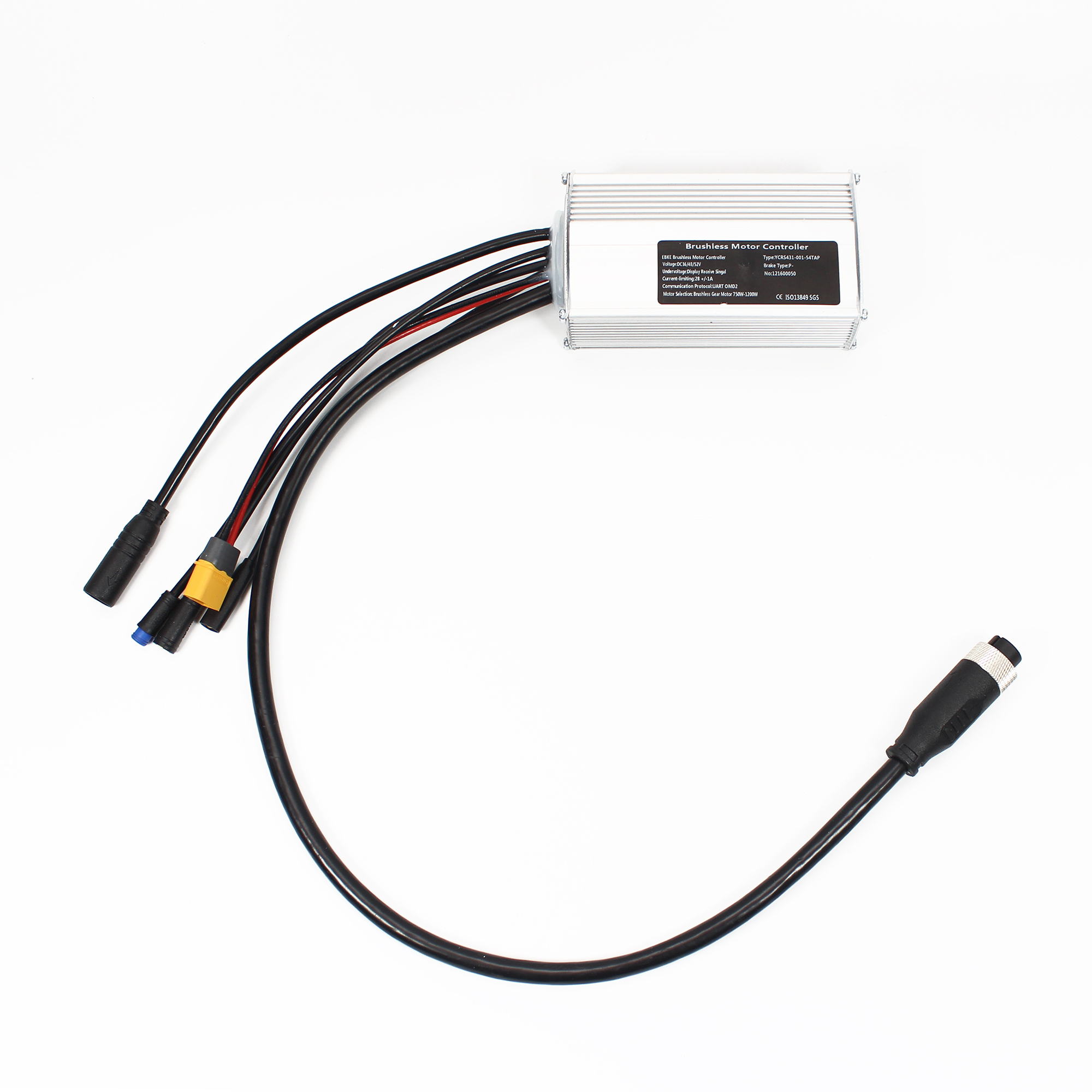 Controller per Bicicletta Elettrica 36V 48V 52V 45A A Onda Sinusoidale
