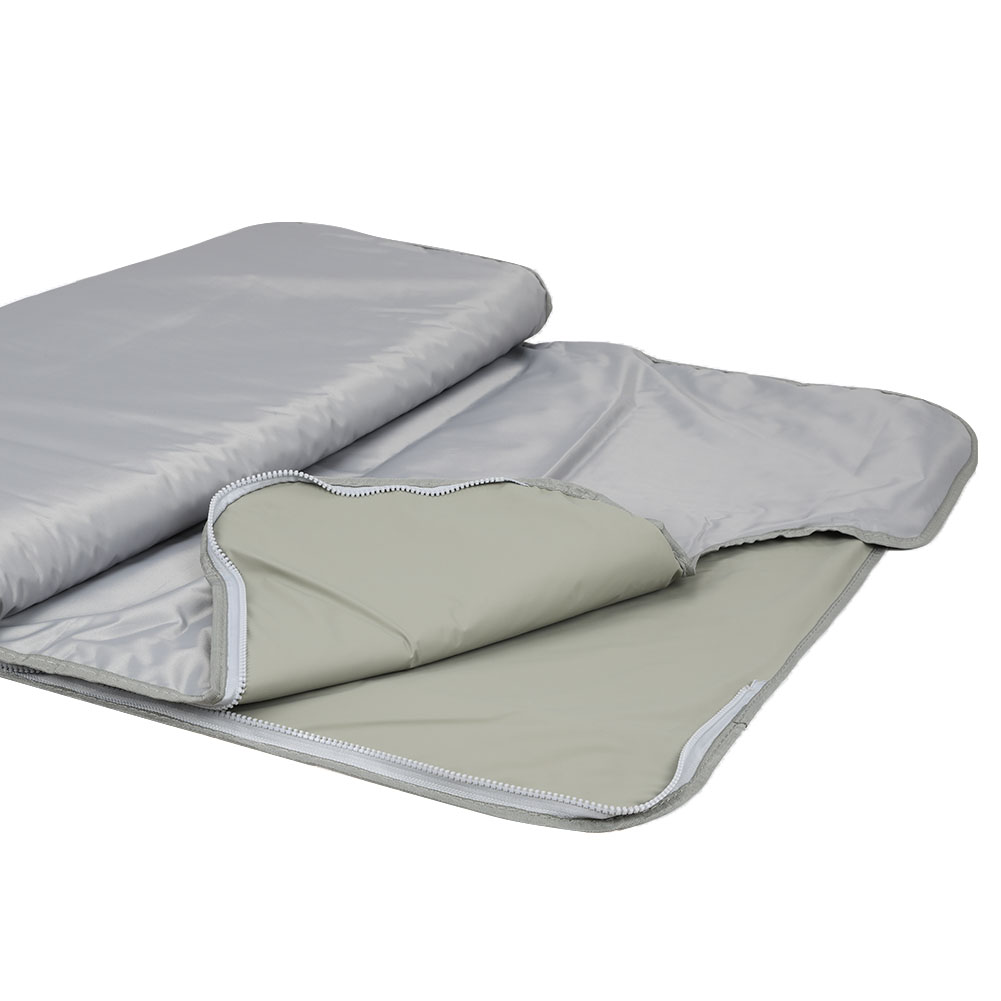 650W Far Infrared Sauna Blanket 2 Zone 110V Slimming Weight Detox Spa