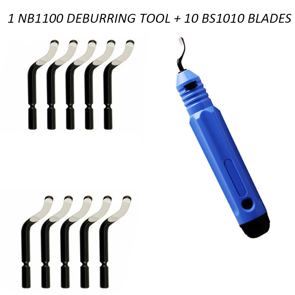 1set NOGA NB1100 Burr Handle With 10 Blades With BS1010 Deburring Tool Supplies