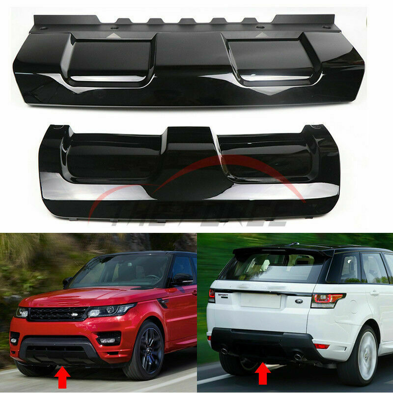 Red Car Side Flow Air Vent Fender Cover Trim For Land Rover Discovery Sport 2015-2018 ABS Replacement Parts 2Pcs//set